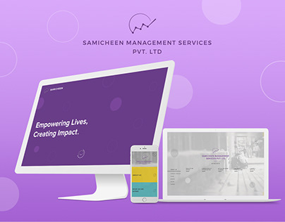 Samicheen Website Design