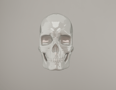 Projektminiature - Blood Skull