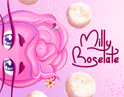 MILLY ROSELATE | BRAND CHARACTER FOR CHOCOLATE ROSES