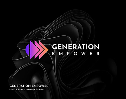 Generation Empower Development Disability Logo Branding