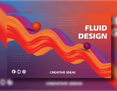 Fluid & Liquid Background Design