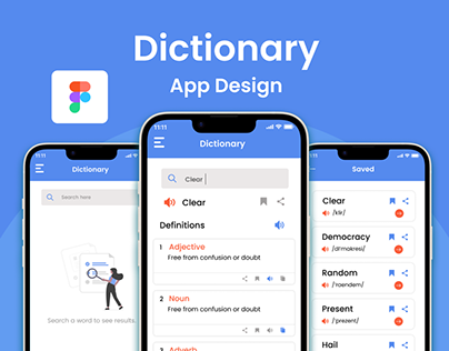 Dictionary App Design