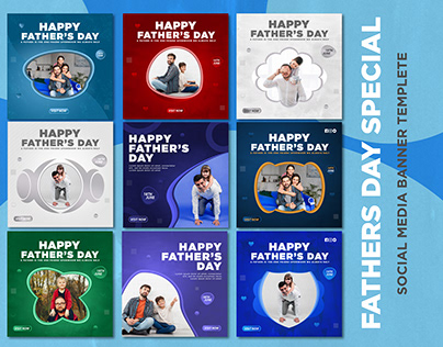 Father's Day Special Banner Templates Free Download