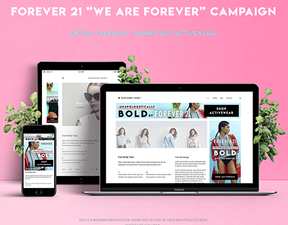 Forever 21 "We Are Forever" Campaign