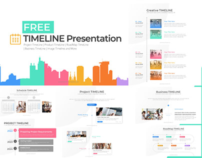 FREE Timeline Template PPT and Google Slides Timeline