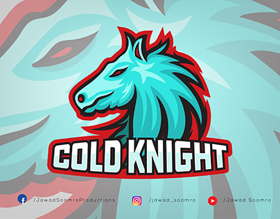 Cold Knight Mascot Logo