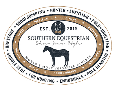 Southern Equestrian // men's vintage graphic tee