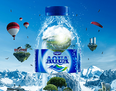 Advertising Design: Aqua Water