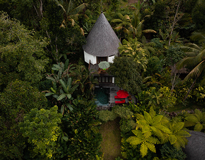 The roofs of Bali