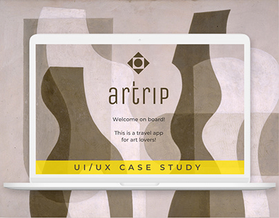 Artrip: Travel App UI / UX Case Study