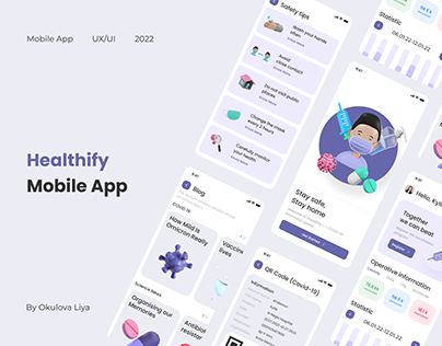 Mobile App/Healthify/UX/UI