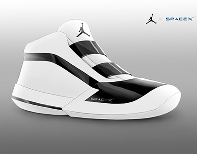Project thumbnail - Air Jordan | SpaceX Sneaker Design