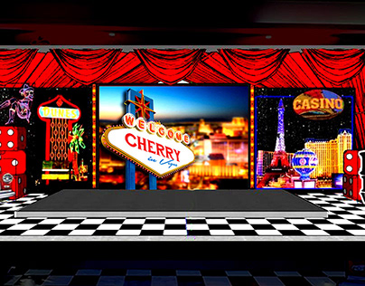 Cherry in Vegas 2022 Stage & Set up Design