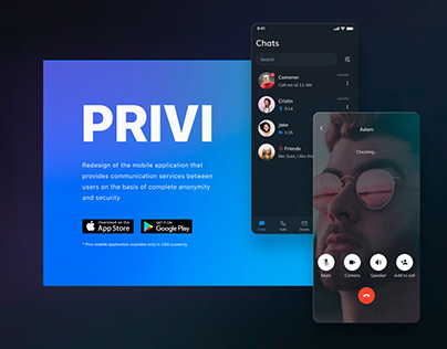 Privi - Communication Mobile App