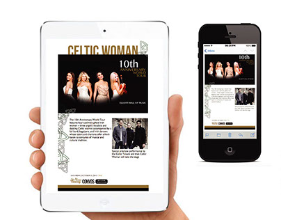 HTML eMail Celtic Woman