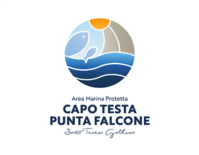 AMP CAPO TESTA - PUNTA FALCONE Logo Proposal