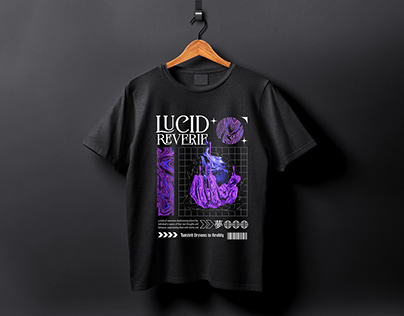 Graphic Design T-shirt - Lucid Reverie