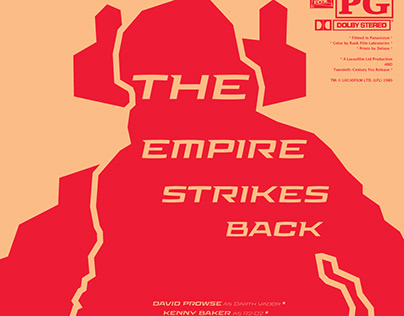 The Empire Strikes Back Minimalism Poster