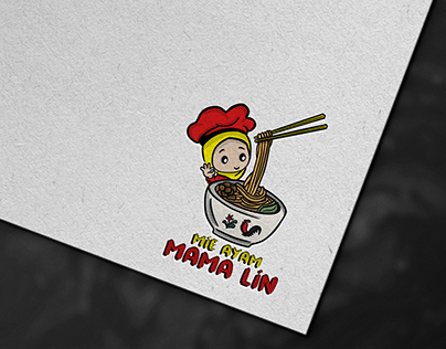MIe Ayam Mama Lin Logo