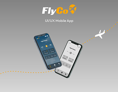 FlyCo | UI/UX Mobile App