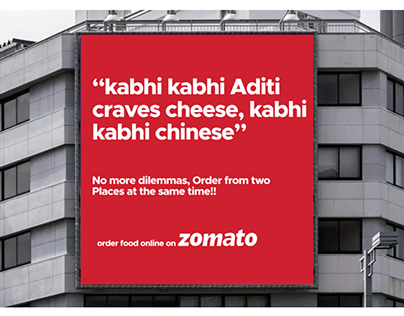 Zomato: Campaign Creatives