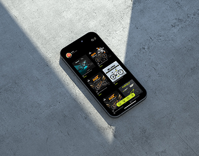 Kozo Bike App UI/UX Design