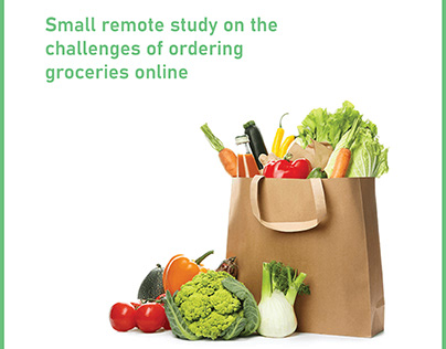 Remote Study: Challenges of online grocery shopping