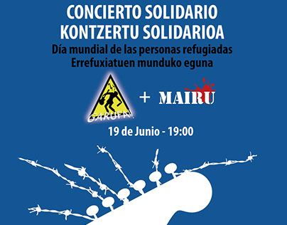 Cartel Concierto Solidario
