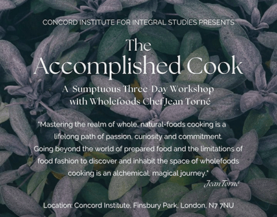 The Accomplished Cook: Culinary Masterclass Concord