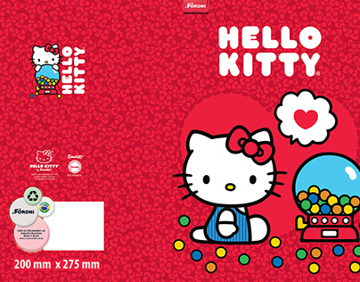 Hello Kitty Hardcover Journal
