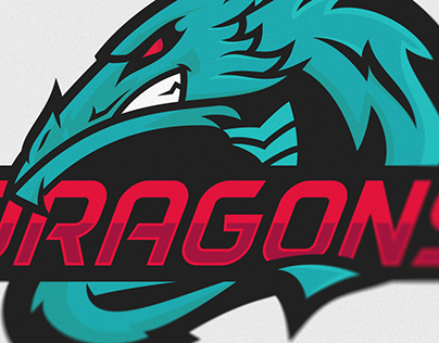Dragons Mascot Logo
