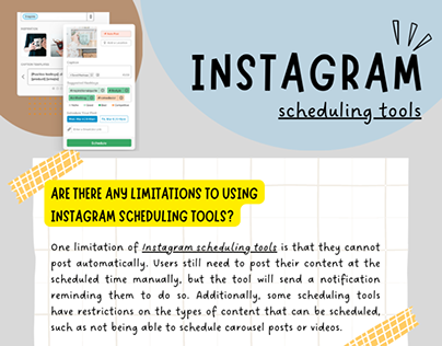 Instagram Scheduling tools