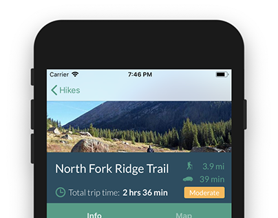 Hiking Helper App