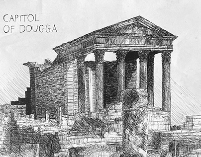 capitol of dougga
