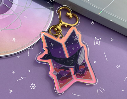 Acrylic keychain