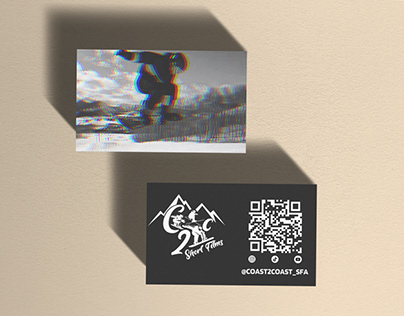 Project thumbnail - Coast business cards