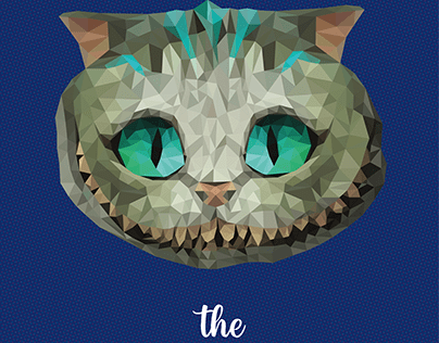 Lowpoly cheshire cat
