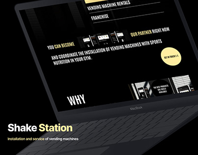 Shake Station | Web Design