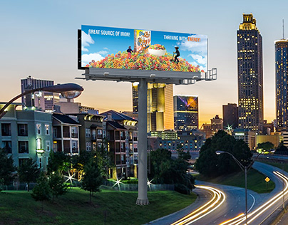 Sly O's Cereal Billboard
