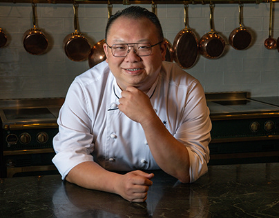 Head Chef Eric Neo, Capella Hotel Singapore