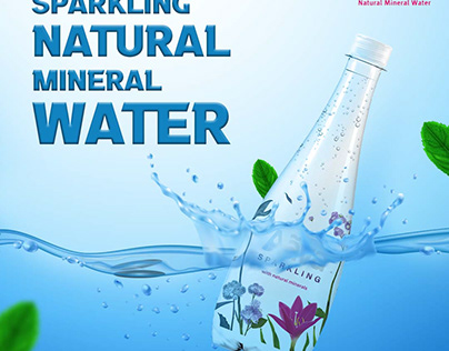 Mineral Water Bottle Creative