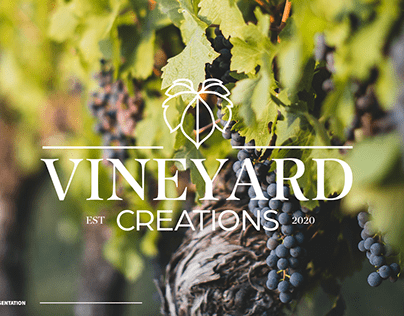 Vineyard Creations Brand Board