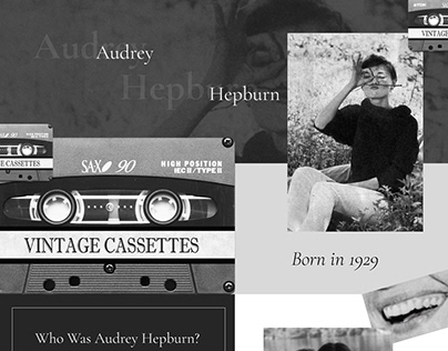 Project thumbnail - Audrey Hepburn