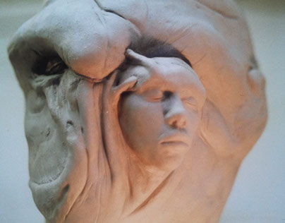 Sculpture for Clive Barker