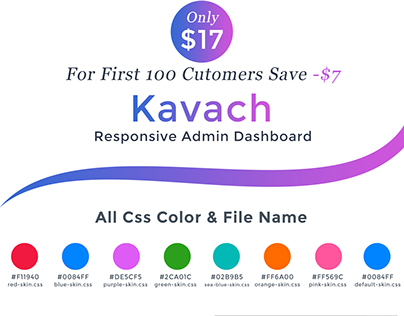 Kavach - Admin Dashboard Template