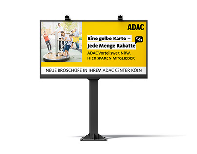 Out-Of-Home »ADAC NRW Gelbe Karte«