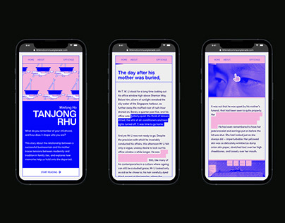 Tanjong Rhu Website Design