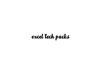EXCEL TECH PACKS