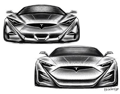 Tesla Random sketch