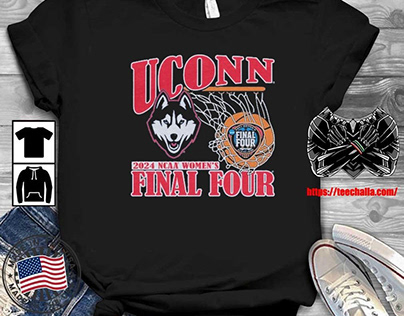 UConn Huskies 2024 NCAA Tournament Final Four T-shirt